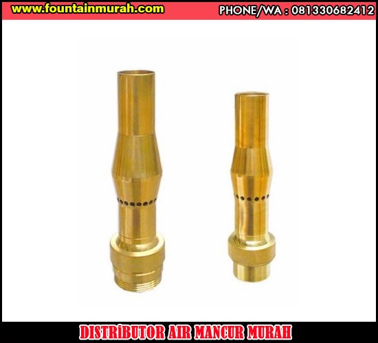 Frothy Nozze Murah Kuningan dan stainless steel air mancur