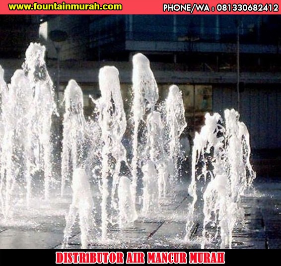 Penggunaan Frothy Nozzle air mancur menari