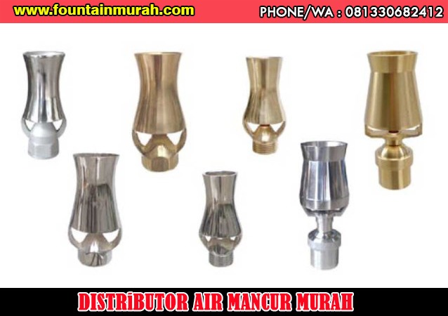 Tampilan nozzle ice tower berbagai ukuran