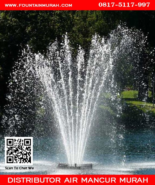 Air Mancur Mini Di Surabaya dengan lampu warna warni