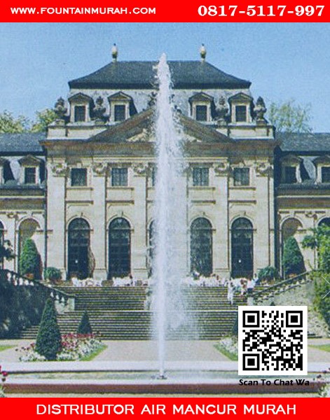 Air mancur menggunakan concertration nozzle