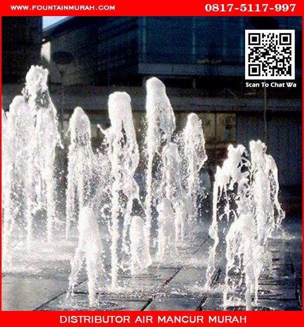 Air mancur menggunakan nozzle frothy murah berkualitas