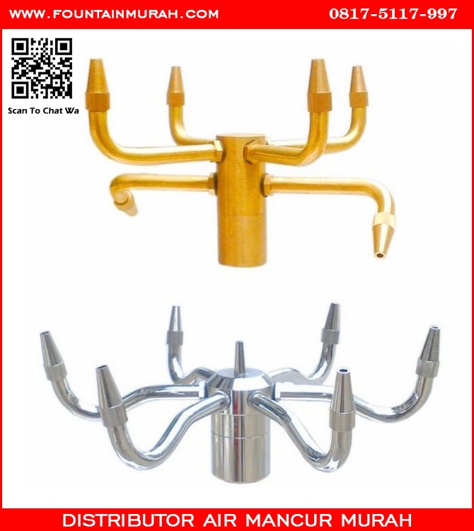 Nozzle air mancur menari Pirouette