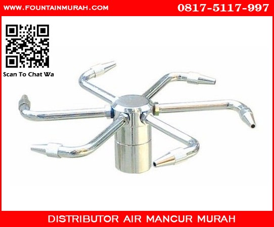 Nozzle air mancur rotating stainless steel