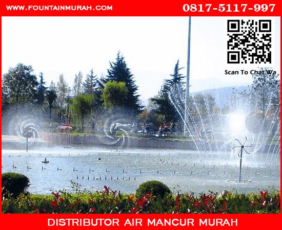 Nozzle air mancur stainless steel rotating